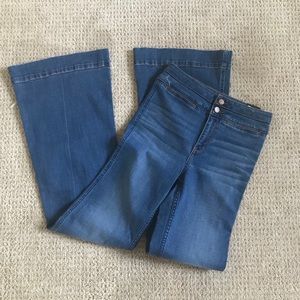 Bell bottom jeans